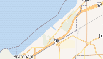 Bratenahl, Ohio map