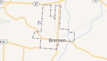 Bremen, Ohio map