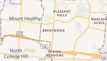 Brentwood, Ohio map