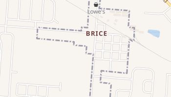 Brice, Ohio map