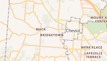 Bridgetown, Ohio map