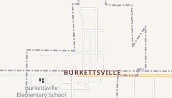 Burkettsville, Ohio map