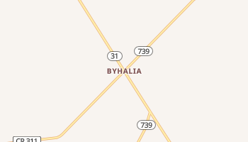 Byhalia, Ohio map