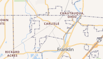 Carlisle, Ohio map