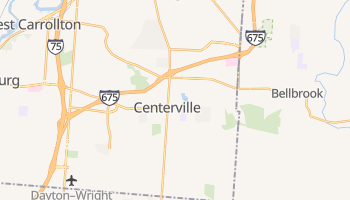 Centerville, Ohio map