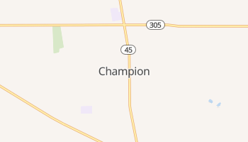 Champion, Ohio map