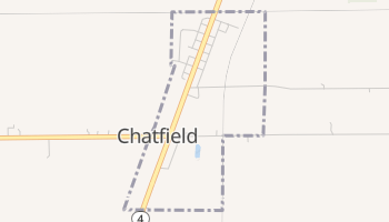 Chatfield, Ohio map