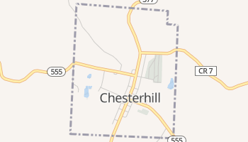 Chesterhill, Ohio map