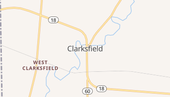 Clarksfield, Ohio map