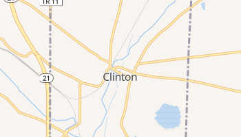 Clinton, Ohio map
