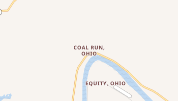 Coal Run, Ohio map
