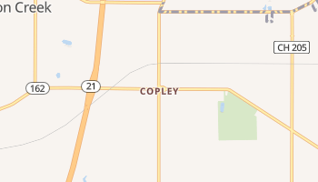 Copley, Ohio map