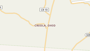 Creola, Ohio map