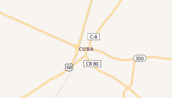 Cuba, Ohio map