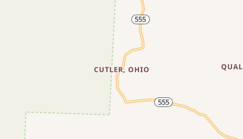 Cutler, Ohio map