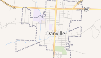 Danville, Ohio map