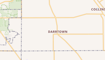 Darrtown, Ohio map