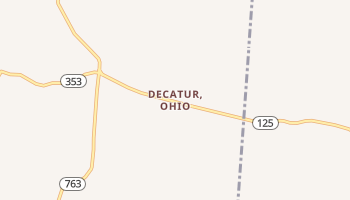Decatur, Ohio map