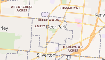 Deer Park, Ohio map