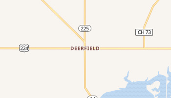 Deerfield, Ohio map
