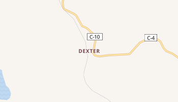 Dexter, Ohio map