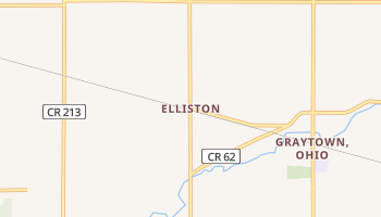 Elliston, Ohio map