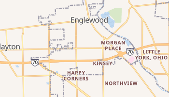 Englewood, Ohio map
