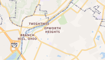 Epworth Heights, Ohio map