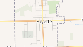 Fayette, Ohio map