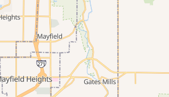 Gates Mills, Ohio map