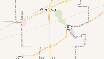 Geneva, Ohio map
