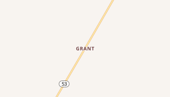 Grant, Ohio map