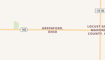 Greenford, Ohio map