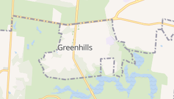Greenhills, Ohio map