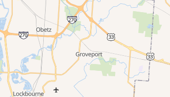 Groveport, Ohio map