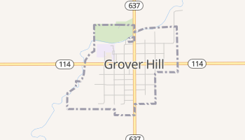 Grover Hill, Ohio map