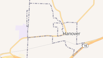 Hanover, Ohio map