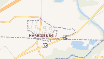 Harrisburg, Ohio map