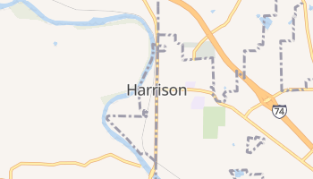 Harrison, Ohio map