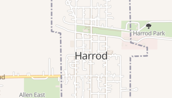 Harrod, Ohio map