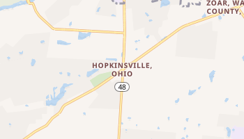 Hopkinsville, Ohio map