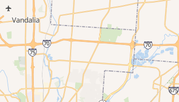 Huber Heights, Ohio map
