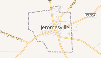 Jeromesville, Ohio map