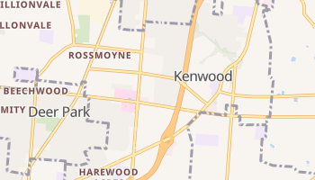 Kenwood, Ohio map