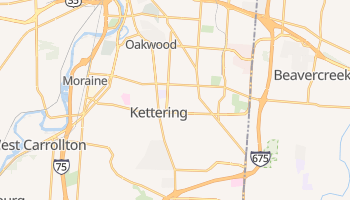 Kettering, Ohio map