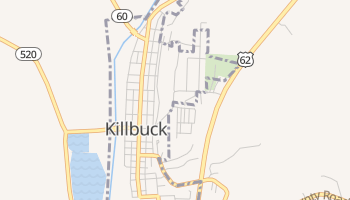 Killbuck, Ohio map