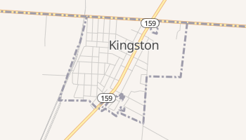 Kingston, Ohio map