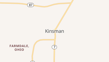 Kinsman, Ohio map