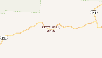 Kitts Hill, Ohio map