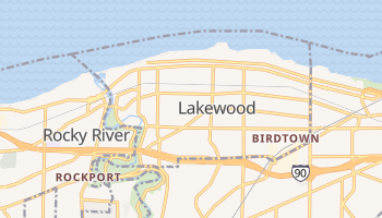 Lakewood, Ohio map